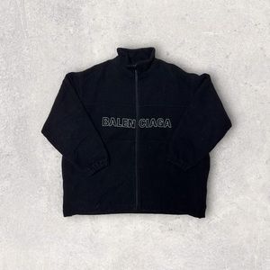 Outline Logo Padded Jacket - Balenciaga